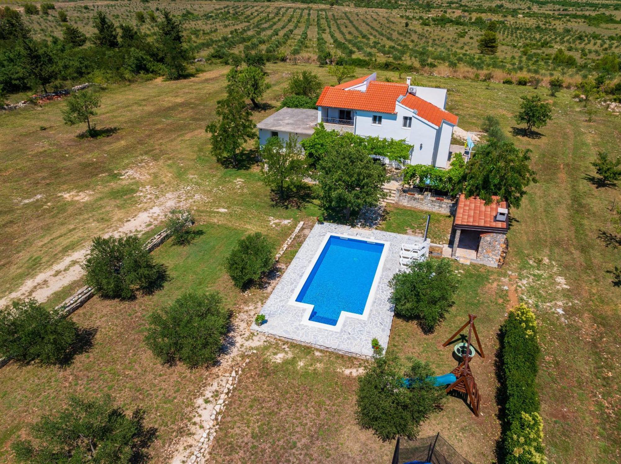 Villa Mandorla With Private Pool Zadar Exterior photo